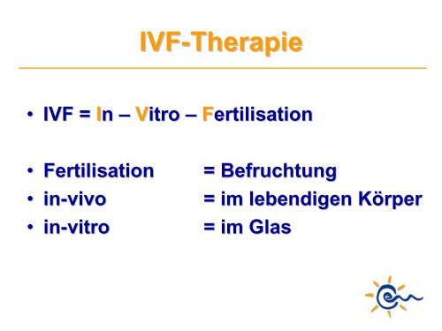 Was ist IVF - Kinderwunsch Praxis Tübingen