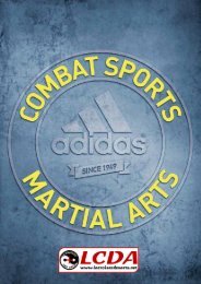 catalogue ADIDAS COMBAT SPORTS 2016 - [www.lacroiseedesarts.net]