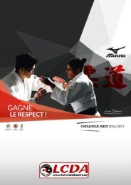 catalogue MIZUNO JUDO 2016 - [www.lacroiseedesarts.net]