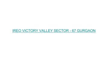 Ireo Victory valley, sec - 67, Gurgaon | 9650344336
