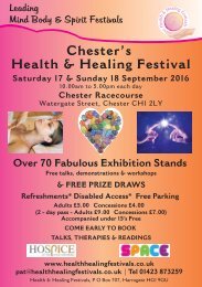 Chester’s Health & Healing Festival