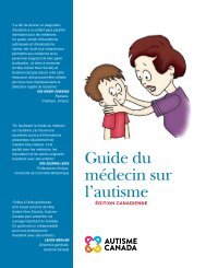 Guide du médecin sur l’autisme