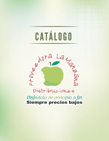 Catálogo La Manzana 2016