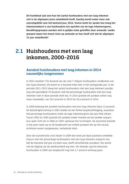 Armoede en sociale uitsluiting 2015