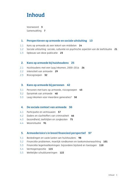 Armoede en sociale uitsluiting 2015