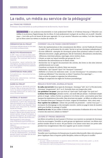 MÉDIAS & INFORMATION on APPREND!