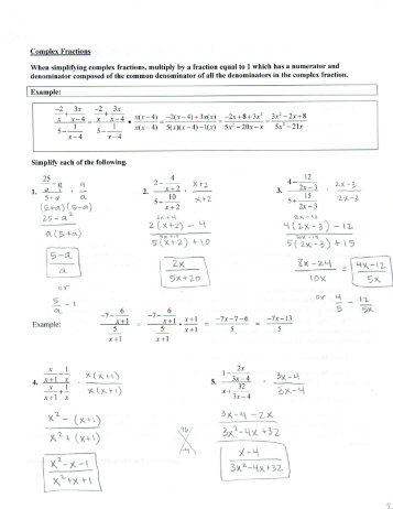 AP Calculus Summer Packet Solutions08262016