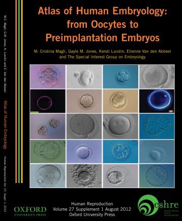 Atlas of Human Embryology: from Oocytes to Preimplantation Embryos