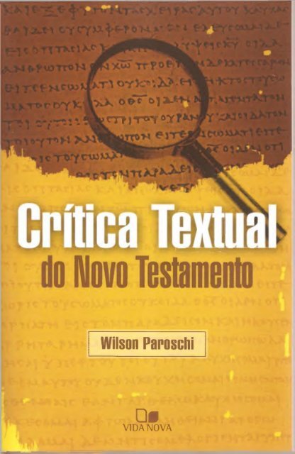 Critica-Textual-do-Novo-Testamento