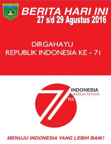 e-Kliping 27 s/d 29 Agustus 2016