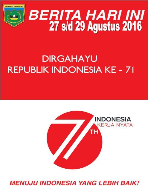 e-Kliping 27 s/d 29 Agustus 2016