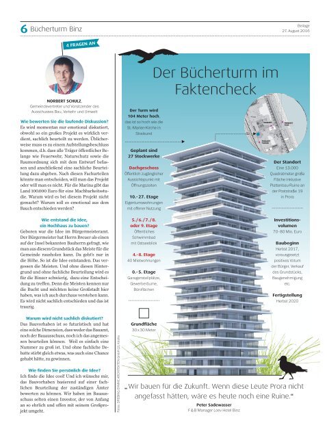 Bücherturm Binz_Beilage zum Bürgerentscheid am 4. September 2016