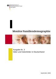 Monitor Familiendemographie - Väter & Karriere