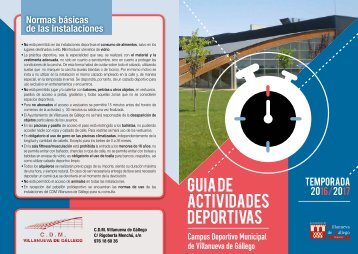 ACTIVIDADES DEPORTIVAS