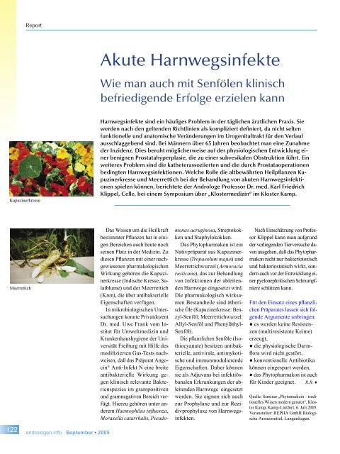 Abweichungen von der - Andrologen.info