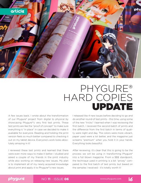 Phygure® No.11 Issue 06