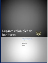 Lugares coloniales de honduras