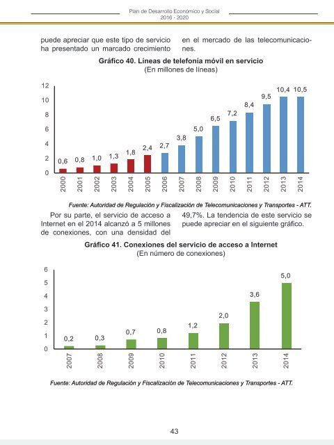 PLAN DE DESARROLLO ECONÓMICO Y SOCIAL