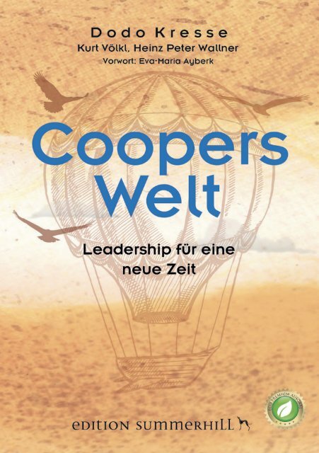 Coopers Welt - Leadership für eine neue Zeit - Leseprobe ISBN 9783950423303