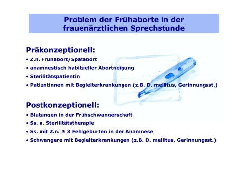 (Microsoft PowerPoint - Prävention von Frühaborten.ppt)