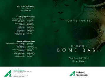 Houston Bone Bash Invite 2016