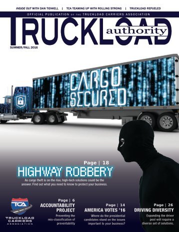 Truckload Authority - Summer/Fall 2016