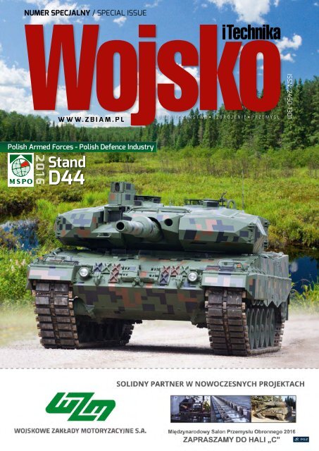 Wojsko i Technika /WYDANIE SPECIALNE/ SPECIAL ISSUE MSPO 2016