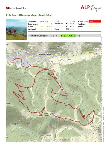 Mountainbike FIS- Franz Klammer-Tour (Nockbike)