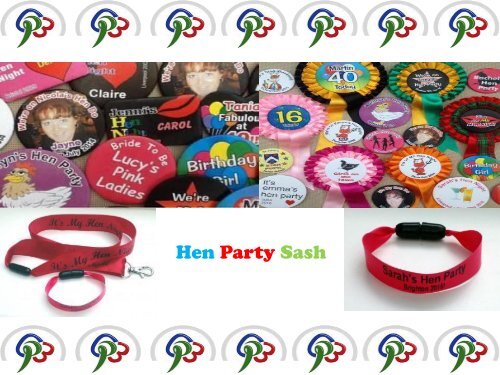 Buy Hen Party Sashes