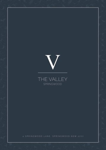 The VAlley Brochure