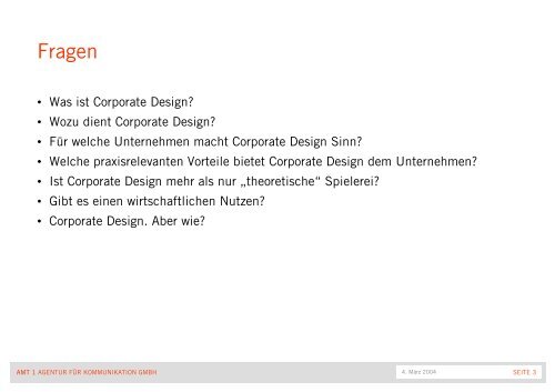 Vortrag Corporate Design Amt1 - ABC Marketingpraxis