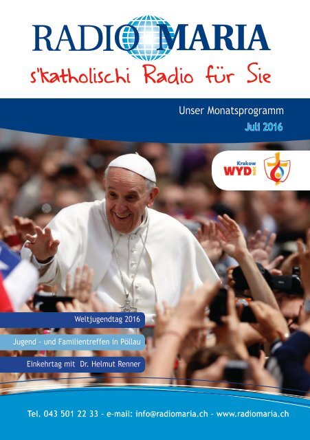 Radio Maria Schweiz - Juli 2016