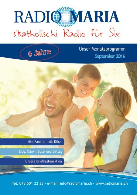 Radio Maria Schweiz - September 2016