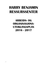 Arbeidsplan 2016-2017 FOR  HBRS