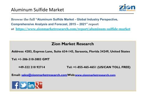 Aluminum Sulfide Market