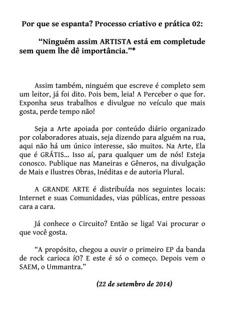 SEQUÊNCIAS, Artigos e outras publicações Entre 2008-14_Paulo Vitor Grossi (2016)