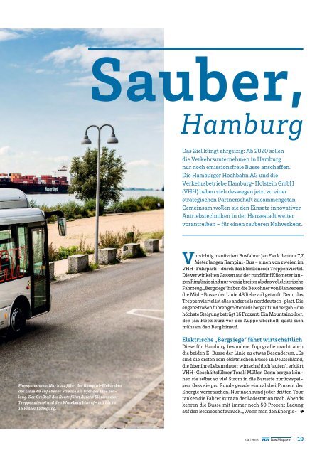 VDV Das Magazin Ausgabe September 2016