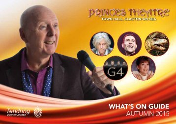 Princes Theatre Programme Autumn 2015
