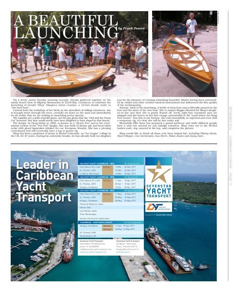 Caribbean Compass Yachting Magazine September 2016