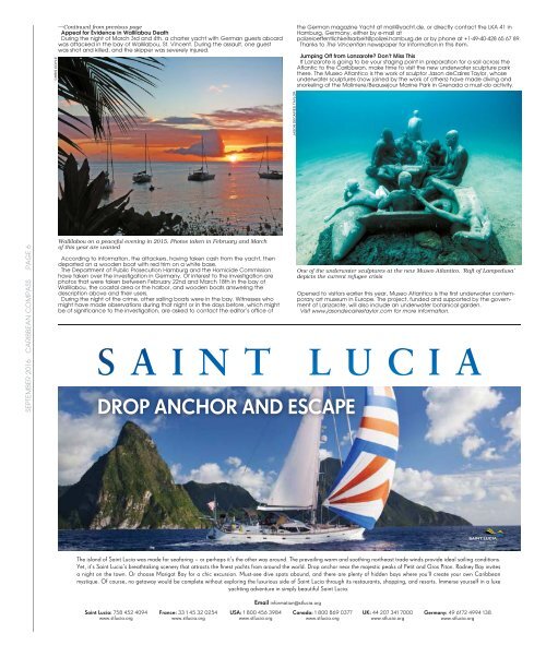 Caribbean Compass Yachting Magazine September 2016