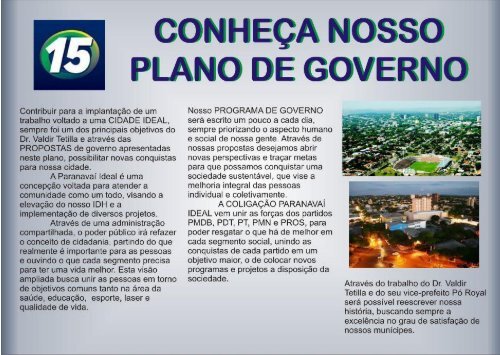 PLANO DE GOVERNO DR. TETILLA E PÓ ROYAL 15