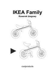 Rowerek biegowy IKEA Family - deVELOpment engineering GmbH