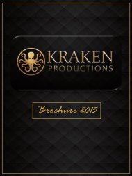 Brochure Kraken Productions 2015