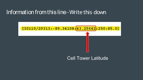 Understanding and Plotting Cell Phone Information