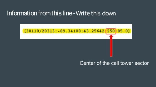 Understanding and Plotting Cell Phone Information