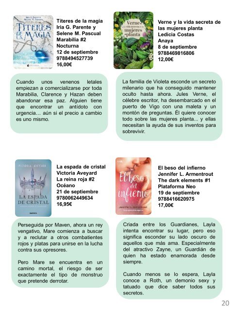 Literariamente ~ Septiembre 2016