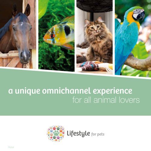 Lifestyle for pets - Retail brochure (EN)