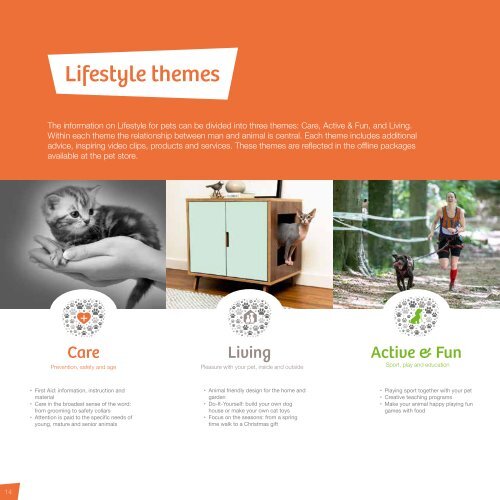 Lifestyle for pets - Retail brochure (EN)