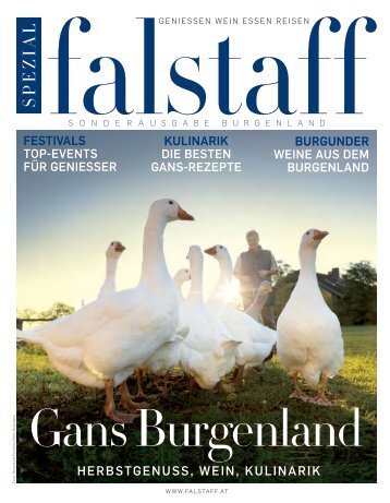 Falstaff Spezial Gans Burgenland