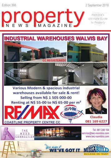 Property News Magazine - Edition 366 - 2 September 2016